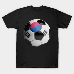 South Korean Soccer Ball T-Shirt